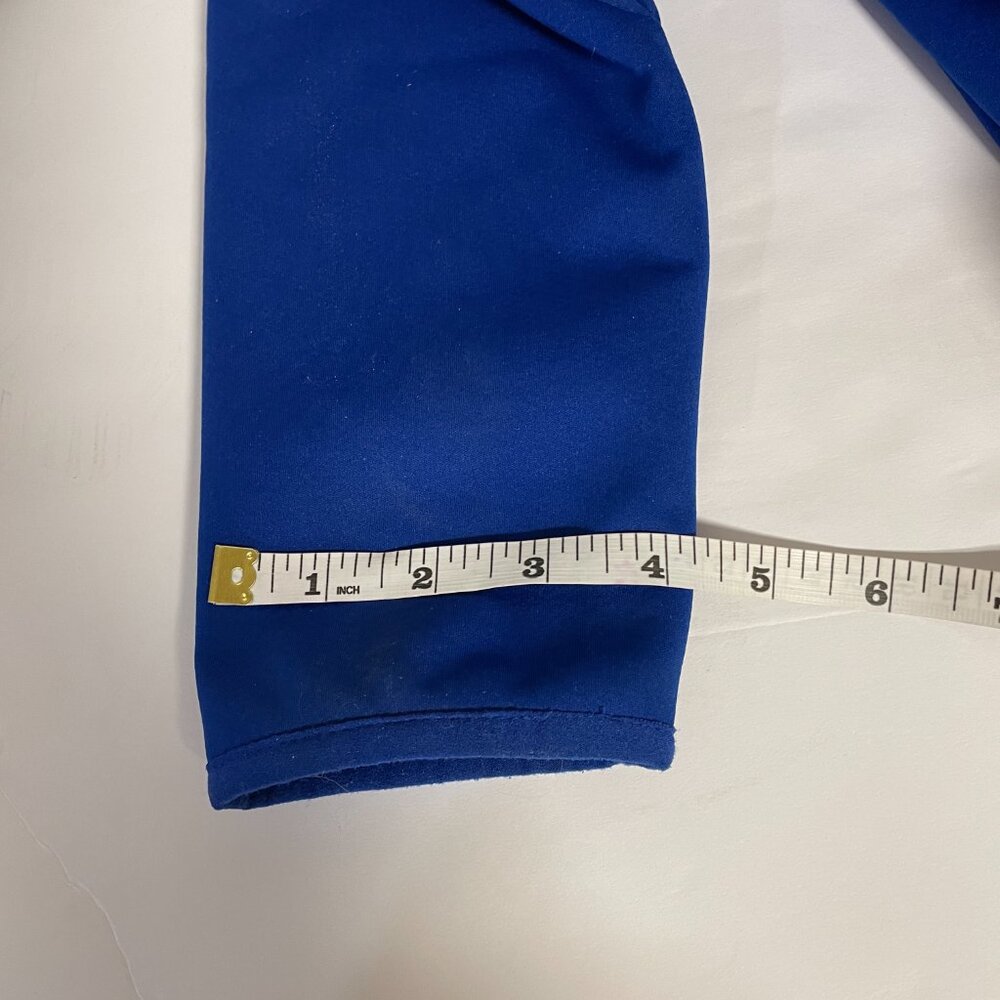 Reebok Full Zip Fleece Jacket Bright Blue Size XS - Picture 11 of 12
